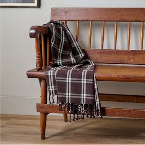 New Magnolia Market harmony chestnut throw blanket